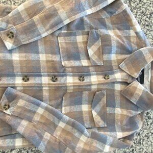 Fleet Street Women's Size Medium Plaid Jacket